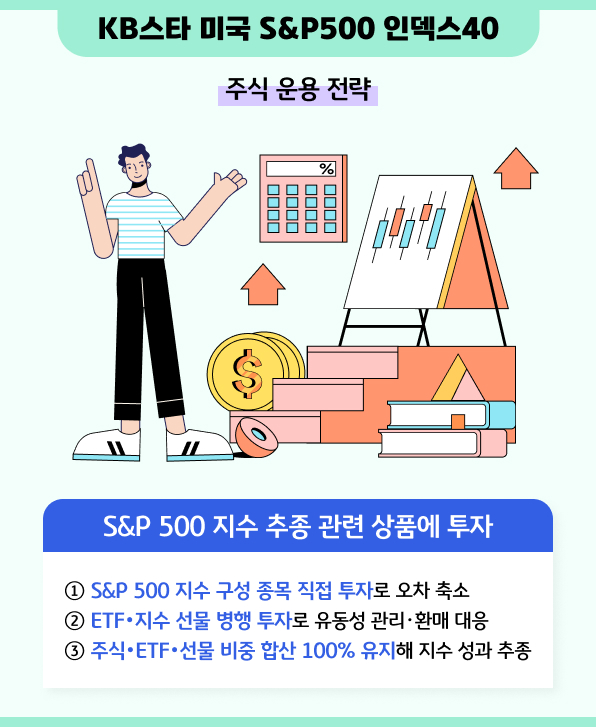 주식 운용 전략?- KB스타 미국 S&P500 인덱스40